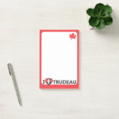 I Herz Trudeau Post-it Klebezettel (Büro)