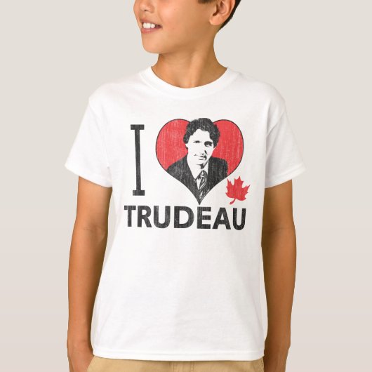 I Herz Trudeau T-Shirt (Vorderseite)