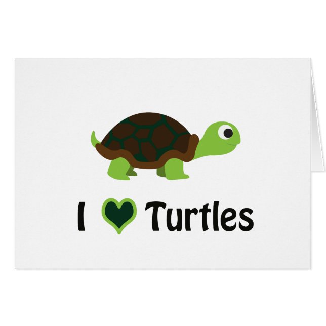 I Herz Turtles (Vorderseite (Horizontal))
