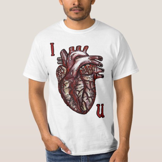I Herz U T-Shirt (Vorderseite)