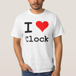 I Herz-Uhr-T - Shirt