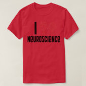 I Herz- und Hirnneurowissenschaft T-Shirt (Design vorne)