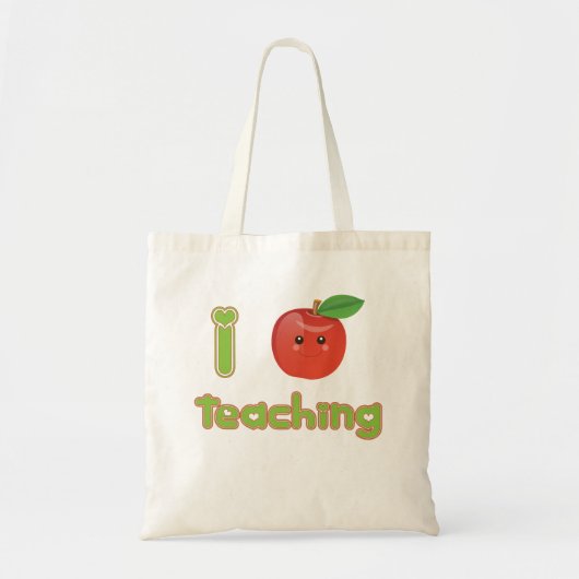 I Herz-Unterricht - Öko-Tasche Tragetasche (Vorne)