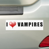 I Herz-Vampire Autoaufkleber (Auf Auto)