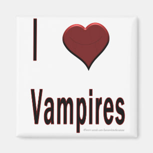 I Herz-Vampirs-Magnet Magnet