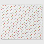 I Herz Vereinigtes Königreich, britische Liebe, Geschenkpapier (Flach)
