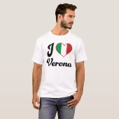 I Herz Verona Italien (Liebe) T-Shirt (Vorne ganz)