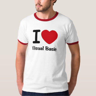 I Herz Visual Basic T-Shirt