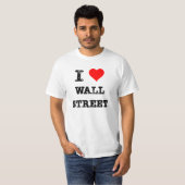I Herz Wall Street T-Shirt (Vorne ganz)