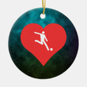 I Herz-Weltmeisterschaft-Ikone Keramikornament (Vorne)