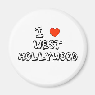 I Herz WestHollywood Magnet