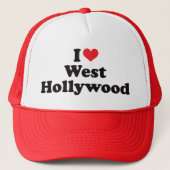 I Herz WestHollywood Truckerkappe (Vorderseite)