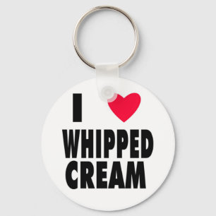 I Herz WHIPPED CREAM Schlüsselanhänger