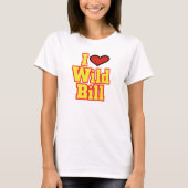 I Herz wilder Bill T-Shirt (Vorderseite)