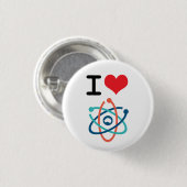 I Herz-Wissenschaft - Button (Vorne & Hinten)