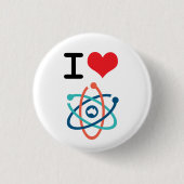 I Herz-Wissenschaft - Button (Vorderseite)