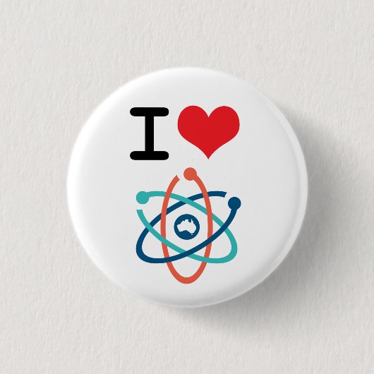 I Herz-Wissenschaft - Button (Vorderseite)