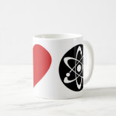 I HERZ-WISSENSCHAFT KAFFEETASSE (VorderseiteRechts)