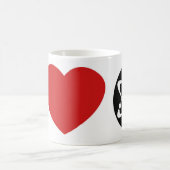 I HERZ-WISSENSCHAFT KAFFEETASSE (Mittel)