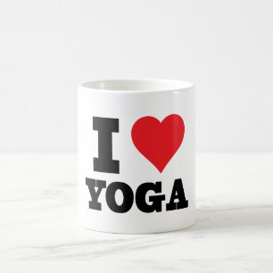 I Herz-Yoga-Tasse Kaffeetasse