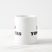 I Herz Yonkers New York Kaffeetasse (Mittel)