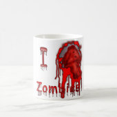 I Herz-Zombie-helle Haut Kaffeetasse (Mittel)