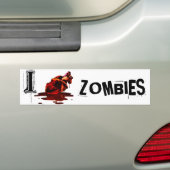 I HERZ-ZOMBIES - Autoaufkleber (Auf Auto)