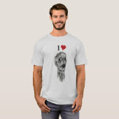 I Herz-Zombies T-Shirt (Vorne ganz)