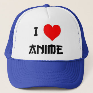 I Herzanime-Fernlastfahrer-Hut Truckerkappe