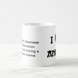 I Herzanime-Tasse Kaffeetasse