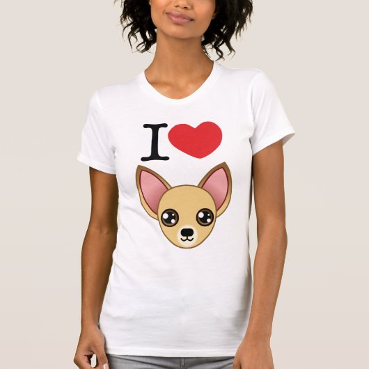 I Herzchihuahuas-T - Shirt (Vorderseite)