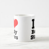 I HERZEN (LIEBE) KAFFEETASSE (Mittel)