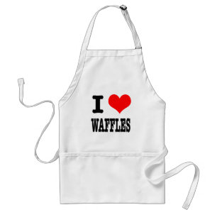 I HERZEN (LIEBE) WAFFLES SCHÜRZE