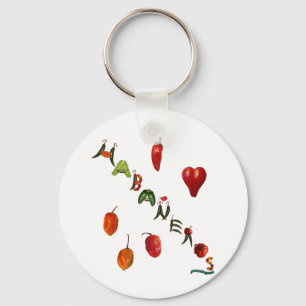 I HerzHabaneros Schlüsselanhänger