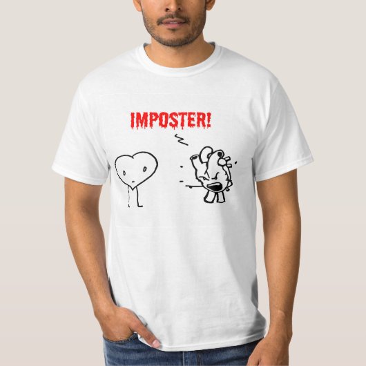 I HerzImposter! T-Shirt (Vorderseite)