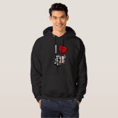 I Herzkühe I Liebe Kühe Hoodie (Vorne ganz)