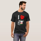 I Herzkühe I Liebe Kühe T-Shirt (Vorne ganz)