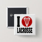 I HerzLacrosse Button (Vorne & Hinten)