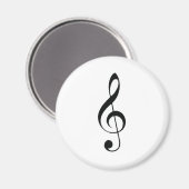 i Herzmusik Magnet (Vorderseite/Rückseite)