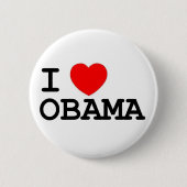 I Herzobama-Button Button (Vorderseite)