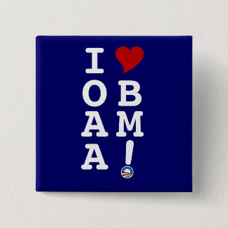 I HERZobama-Knopf Button