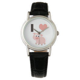 I Herzschweine Armbanduhr