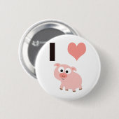 I Herzschweine Button (Vorne & Hinten)