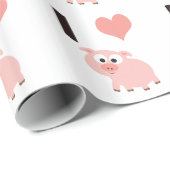I Herzschweine Geschenkpapier (Rolleneckpunkt)