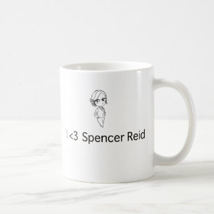 I HerzSpencer Reid Tasse