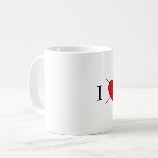I Herzstoics-Tasse Kaffeetasse (Vorderseite Links)
