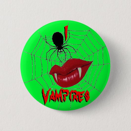 I HerzVampires {Limones Grün} Button (Vorderseite)