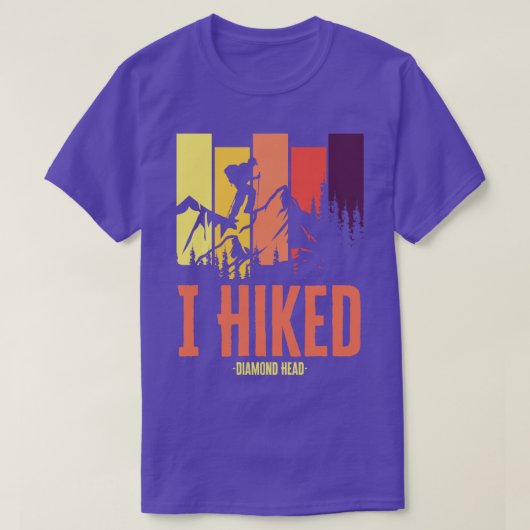 I Hiked Diamond Head T-Shirt (Design vorne)