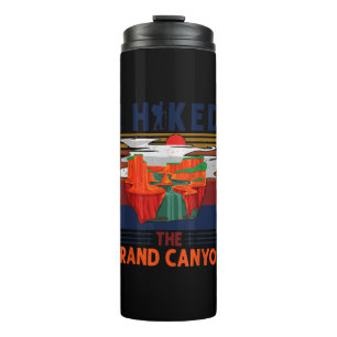 I Hiked The Grand Canyon Cool Retro Vintages Wande Thermosbecher