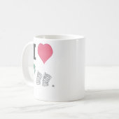 I Hirsch-Palm Springs Kaffeetasse (Vorderseite Links)